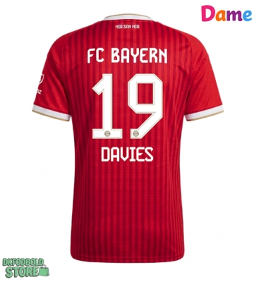 Bayern Munich Alphonso Davies #19 Replika Hjemmebanetrøje Dame 2026-27 Kortærmet